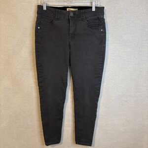 DEMOCRACY Womens Ab Solution Jeans‎ Size 8 Mid Rise Gray Straight Casual Comfort